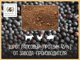 Шрот рапсовый (АСВ - 40%) во всех городах РК в наличии
