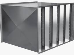 Шумоглушитель прямоугольный Разм. : 100–2000х100–2000 мм, Дл. : 500–1500 мм в Астане