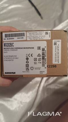 Shure MX202B/C Microflex – новый подвесной микрофон