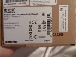 Shure MX202B/C Microflex – новый подвесной микрофон