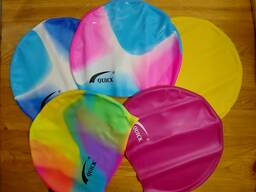 Силиконовая Шапочка для плавания. Плавательные шапочки в бассейн.