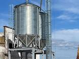 Силоса для хранения зерна с конусным и плоским дном - фото 1