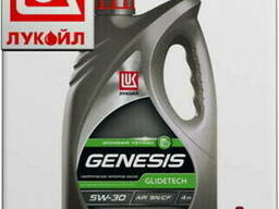 Синтетическое моторное масло лукойл genesis glidetech 5w30 4