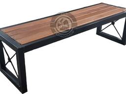 Скамейка ХХ без спинки