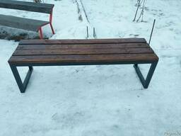 Скамья уличная Скамейка без спинки Лавочка