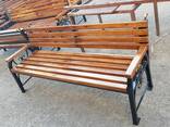 Скамья со спинкой - фото 2