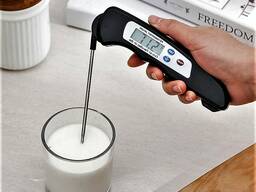 Складной цифровой кухонный термометр термощуп для пищевых продуктов