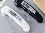 Складной цифровой кухонный термометр термощуп для пищевых продуктов - фото 3