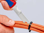 Складной нож для электриков Knipex 162050SB - фото 2