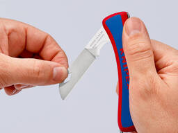 Складной нож для электриков Knipex 162050SB