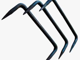 Скобы строительные Дл. : 16–550 мм, Диам. : 1-80 мм, Покрытие : оцинкованная… в Шымкенте