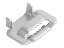 Скрепа для монтажной ленты НС-20-Т (с зубьями, C304)