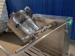 Смеситель пьяная бочка 3д V нерж сталь для сыпучих и жидких продуктов