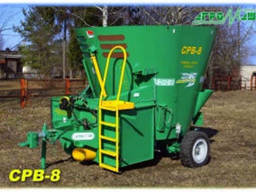 Смеситель-раздатчик кормов СРВ-8