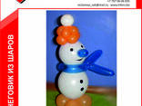 Снеговик из шаров - photo 1