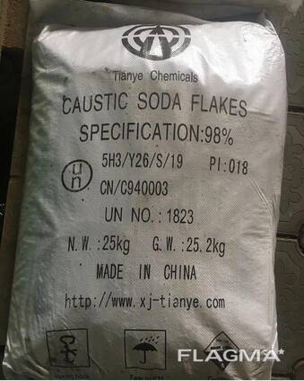 Сода каустическая чешуированная Китай