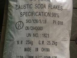 Каустикалық сода Қытайдың үлпектері