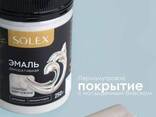 Solex Эмаль Быстросохнущая, Акриловая, Глянцевое покрытие,0.25 кг, серебро. .. - фото 2