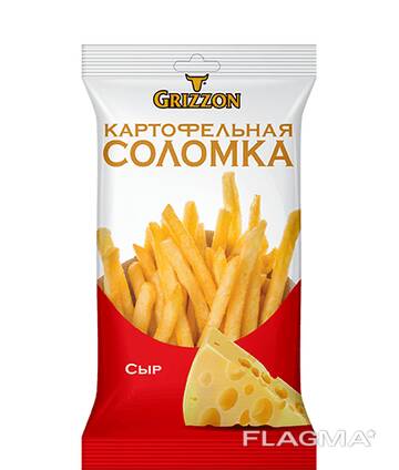 Сыр соломка рассольная штучная сарыбалык не копченая 45% 60 г 1х90 9/1