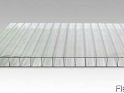 Сотовый поликарбонат Woggel, прозрачный 8*2100*12000мм