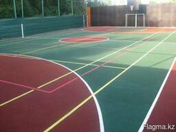 Тартановое бесшовное резиновое покрытие от 4800 тг. кв. м