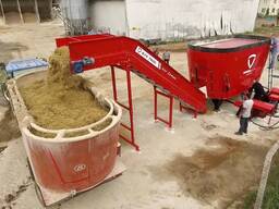 Стационарные смесители кормов с разгрузочным конвейером от 30 до 50 м3