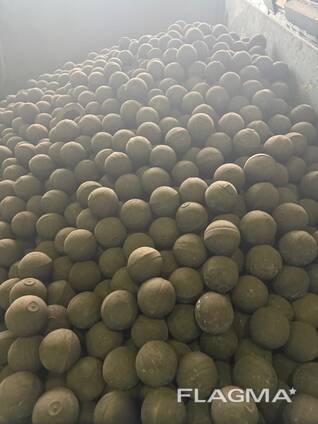 Стальные мелющие шары 80мм,100 мм 3я гр. пр.