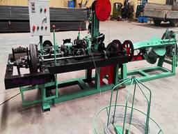 Станок для изготовления колючей проволоки одножильной и двухжильной станок для колючей