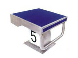 Стартовая тумба XX4 из нержавеющей стали для бассейна