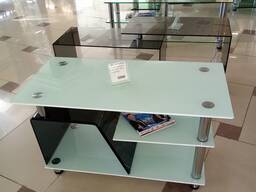 Стеклянная тумба