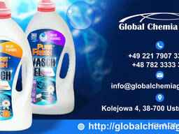 Стиральный порошок для стирки . Гель для стирки Pure Fresh 4l
