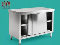 Стол для кухни с двумя раздвижными дверцами STL-2D