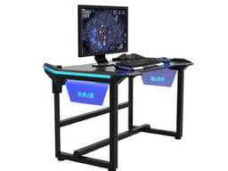 Стол для ПК игровой E-BLUE EGT536BKAA-IA