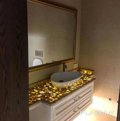 Столешница из искусственного камня, кварцит