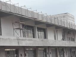 Металлические строительные леса; Аренда лесов б/у