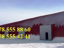 Строительство ангаров по всему Казахстану