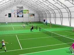 Строительство спортивных ангаров, ангары для мини футбола под ключ