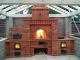 Строительство уличных печных комплексов - фото 1