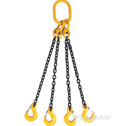 Стропы цепные Грузоп. : 1-60, L= 0,5-60 м, Разм. _звена: 6-45, Марка: 1СЦ; 2СЦ; 4СЦ; УСЦ