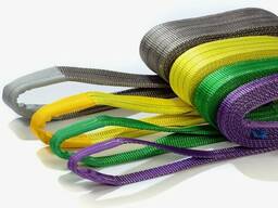 Стропы текстильные Дл. : 0.4-30 м, Груз-ть : 0.25-200 т, Шир. : 15-600 мм в Шымкенте