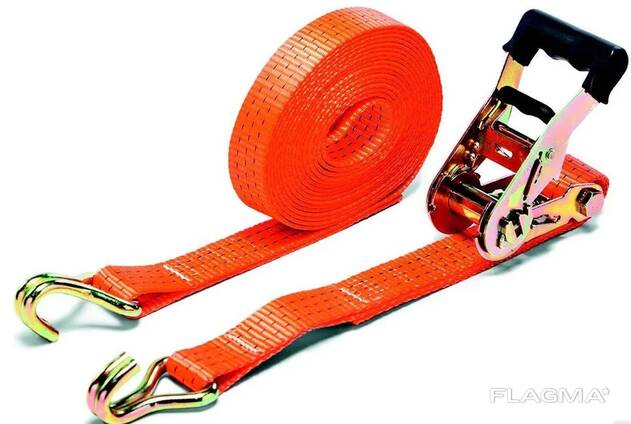 Стяжные ремни 0,25-20 т, Ширина: 25-100 мм, L= 1-25 м в Уральске