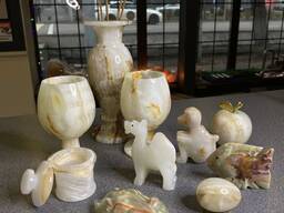 Сувениры из камня оникса Подарки из натуральный Камня Оникс