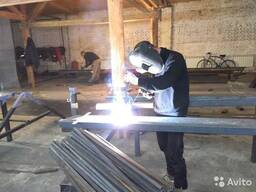 Сварочные работы Ангары Заборы Лестницы