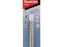Сверло по металлу 5х52x86 мм HSS-TiN Makita D-64082