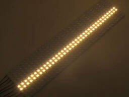 Светодиодная алюминиевая полоса SMD 7020 теплая