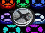 Светодиодная лента RGB 12 в. 60 д/метр SMD 5050, герметичная. Комплект 5 метров. - photo 3