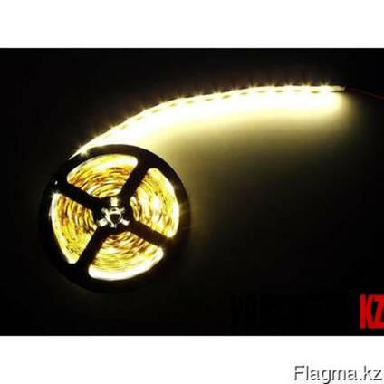 Светодиодная лента SMD 3528 Белый Теплый 60д/м 12V