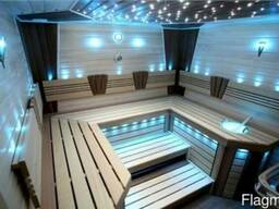 Светодиодное и оптоволоконное освещение для саун и хамамов.