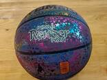 Светоотражающий Баскетбольный мяч WeiMaisi. Размер 7. Для улицы и зала - фото 3