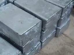 Свинцовый кирпич Разм: 100х100х50; 100х50х50…, Марка: С1, Вид: рядный… в Караганде